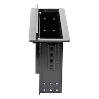 StarTech.com Dual-Module Conference Table Connectivity Box with Cable Organizer