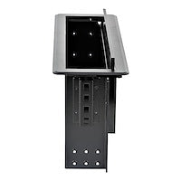 StarTech.com Dual-Module Conference Table Connectivity Box with Cable Organizer