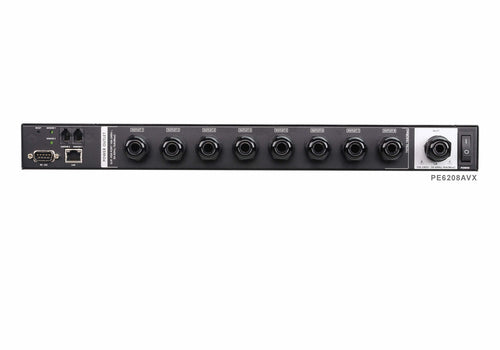 ATEN 1U AV 16A 8 Outlet Switched Bank Metered PDU + Free Eco PDU Manager Software