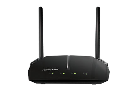 NETGEAR R6080-100NAS wireless router Fast Ethernet Dual-band (2.4 GHz / 5 GHz) Black