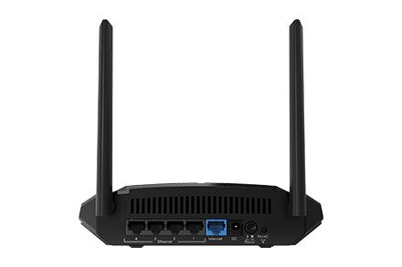 NETGEAR R6080-100NAS wireless router Fast Ethernet Dual-band (2.4 GHz / 5 GHz) Black