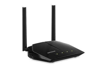 NETGEAR R6080-100NAS wireless router Fast Ethernet Dual-band (2.4 GHz / 5 GHz) Black
