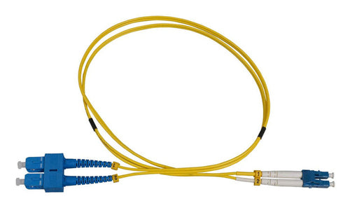 Intellinet 760799 InfiniBand/fibre optic cable 10 m LC SC SMF Yellow