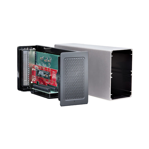 StarTech.com Thunderbolt 3 PCIe Expansion Chassis, External Enclosure W/Dual PCI Express Slots, PCIe Box for Laptops/Desktops/All-In-Ones, 8K/4K Output Via TB3/DP 1.4 Ports, For Video Capture/Fiber/Ethernet Cards - TAA