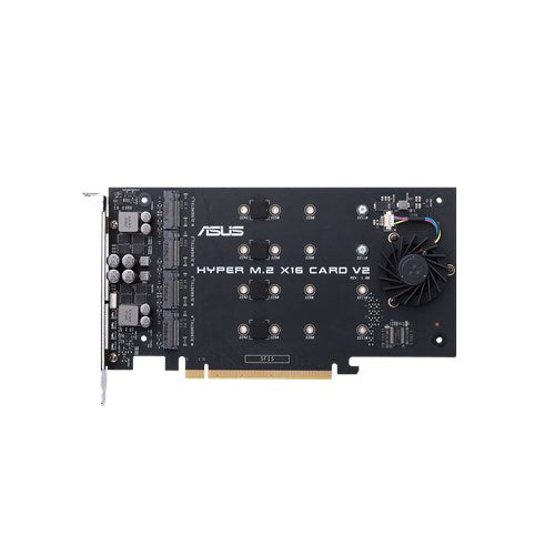 ASUS HYPER M.2 X16 CARD V2 interface cards/adapter Internal