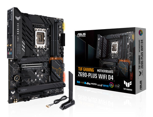 ASUS TUF GAMING Z690-PLUS WIFI D4 Intel Z690 LGA 1700 ATX