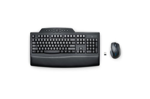 Kensington K72403USA keyboard Mouse included Home RF Wireless QWERTY English Black