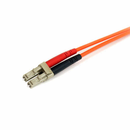 StarTech.com 10m Fiber Optic Cable - Multimode Duplex 62.5/125 LSZH Fiber Jumper Cord- LC/ST