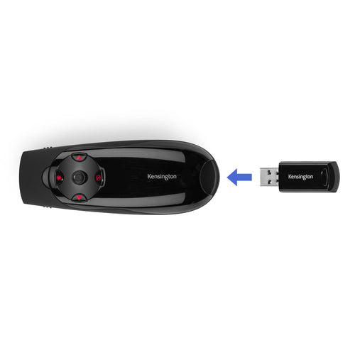 Kensington K72425AMA wireless presenter IR Black