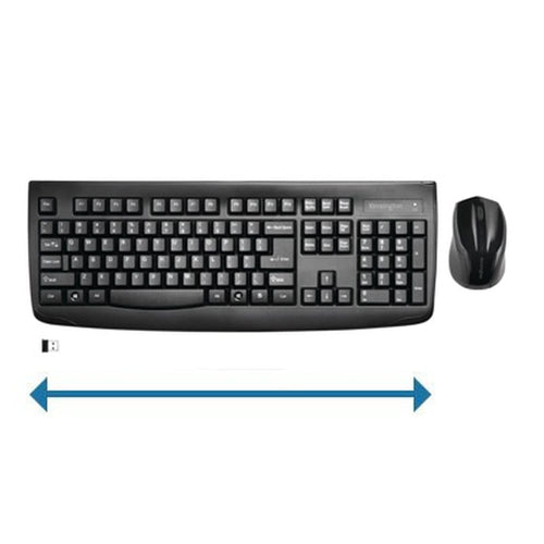 Kensington K72324USA keyboard Mouse included Office RF Wireless QWERTY English Black
