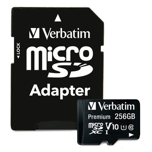 Verbatim Premium 256 GB MicroSDXC Class 10