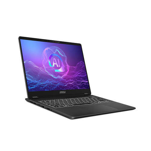 MSI Prestige 14 AI+ Evo C2VMG-032US Copilot+ PC Intel Core Ultra 7 258V Laptop 35.6 cm (14") Full HD+ 32 GB LPDDR5x-SDRAM 1 TB SSD Wi-Fi 7 (802.11be) Windows 11 Home Grey