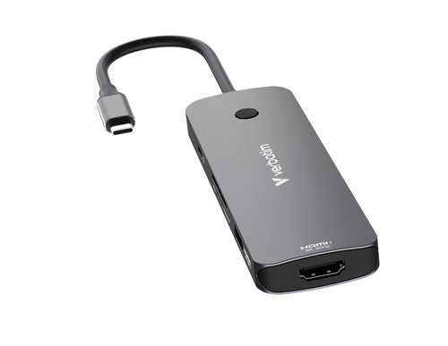Verbatim CMH-08 USB Type-C 5000 Mbit/s Silver
