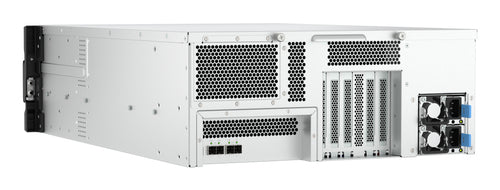QNAP TL-R2400PES-RP storage drive enclosure HDD/SSD enclosure Black, Grey 2.5/3.5"