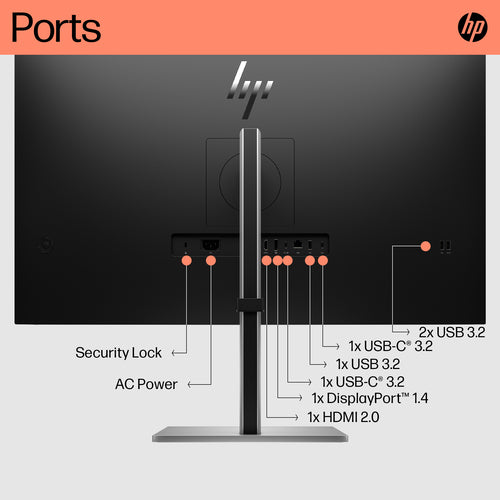 HP E32k G5 4K USB-C Monitor