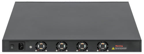Intellinet 54-Port L3 Fully Managed PoE+ Switch with 48 Gigabit Ethernet Ports and 6 SFP+ Uplinks