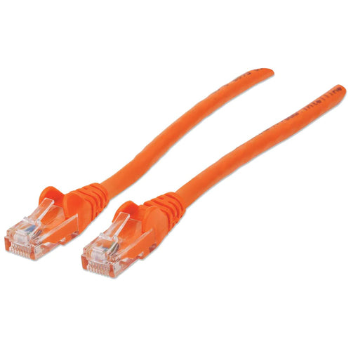 Intellinet IEC-C6-OR-75 networking cable Orange 22.5 m Cat6a U/UTP (UTP)