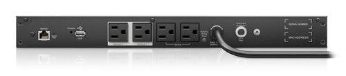 APC SCL500RM1UNC uninterruptible power supply (UPS) Line-Interactive 0.5 kVA 400 W 4 AC outlet(s)