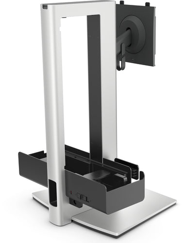 DELL Pro Slim OSS25 68.6 cm (27") Desk Black, Silver