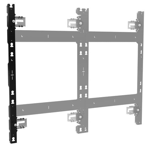 Chief TiLEDTM Left dvLED Wall Mount for SHARP NEC E Series, 3 Displays Tall