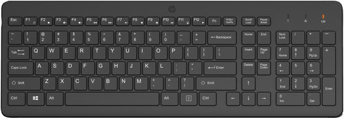 HP SMART BUY 225 WL KBD keyboard Universal RF Wireless Black