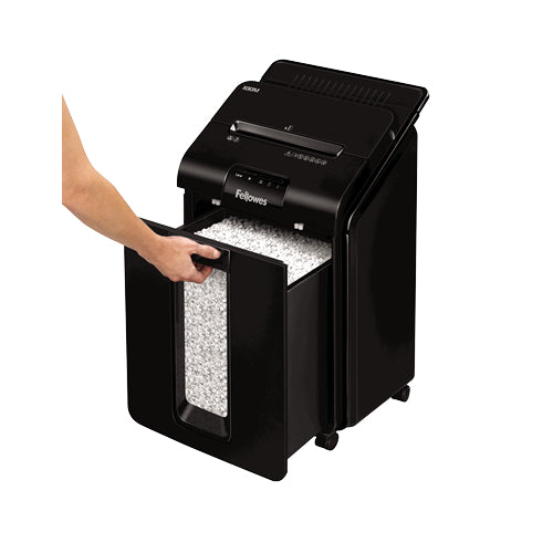Fellowes 4629001 paper shredder Micro-cut shredding 20.3 cm Black