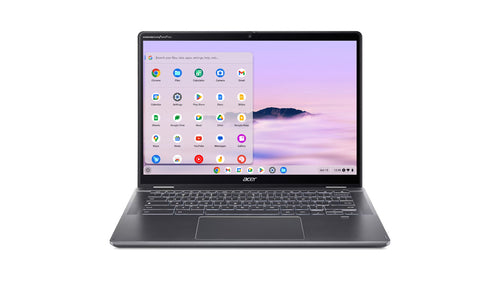 Acer Chromebook CPE594-1N-57ZJ Intel Core 5 120U 35.6 cm (14") Touchscreen Full HD 16 GB LPDDR5x-SDRAM 256 GB SSD Wi-Fi 6E (802.11ax) ChromeOS US English Metallic