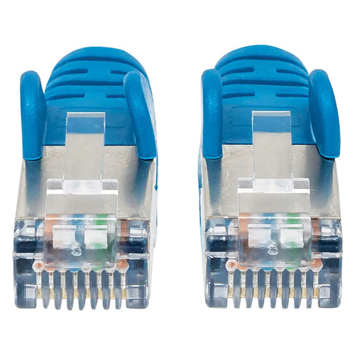Intellinet IEC-C6AS-BL-100 networking cable Blue 30 m Cat6a S/FTP (S-STP)