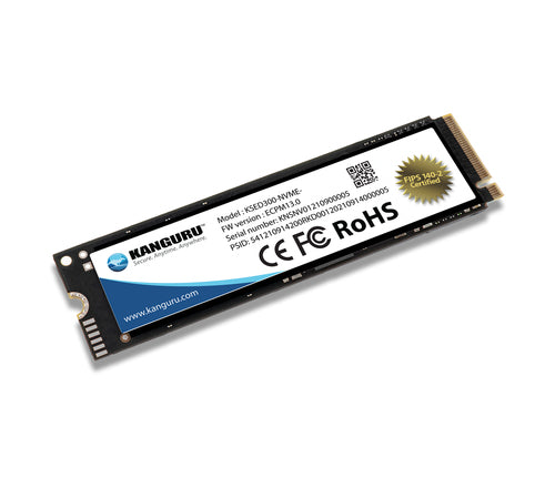 iStorage Kanguru Defender SED300 Hardware-Based Self-Encrypting Internal SSD 2 TB| FIPS 140-2 Certified | M.2 2280 Internal | PCI Express NVMe (PCI Express NVMe 4.0 x4) | TAA Compliant