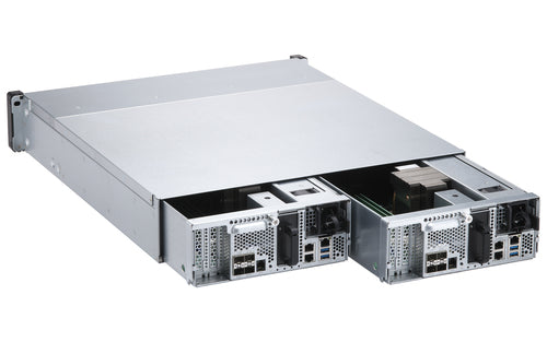 QNAP ES2486dc NAS Rack (2U) Intel® Xeon® D D-2142IT 128 GB DDR4 0 TB QNAP Enterprise System Black