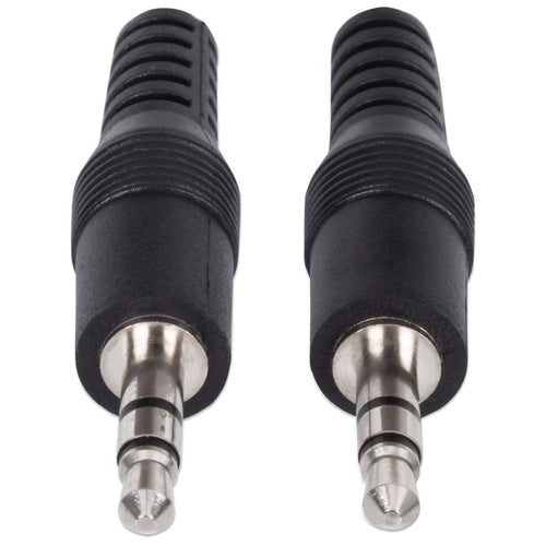 Manhattan 334594 audio cable 1.8 m 3.5mm Black