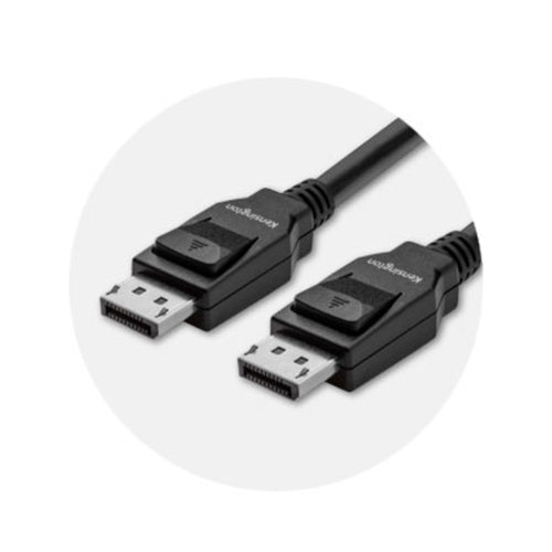 Kensington DisplayPort 1.4 (M/M) passive bi-directional cable, 1.8m (6ft)