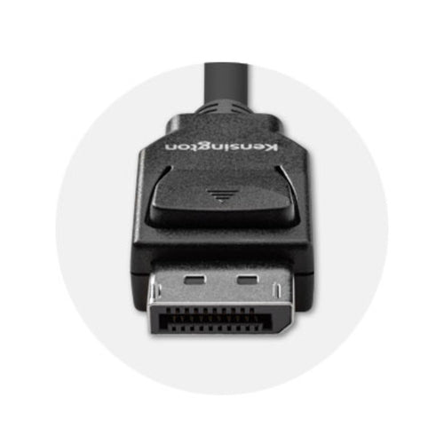 Kensington DisplayPort 1.4 (M/M) passive bi-directional cable, 1.8m (6ft)