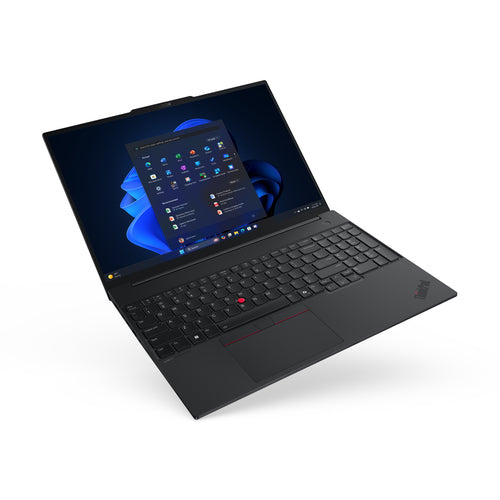 Lenovo ThinkPad E16 Gen 3 (Intel) Intel Core Ultra 7 255H Laptop 40.6 cm (16") Touchscreen WUXGA 16 GB DDR5-SDRAM 512 GB SSD Wi-Fi 6E (802.11ax) Windows 11 Pro Black