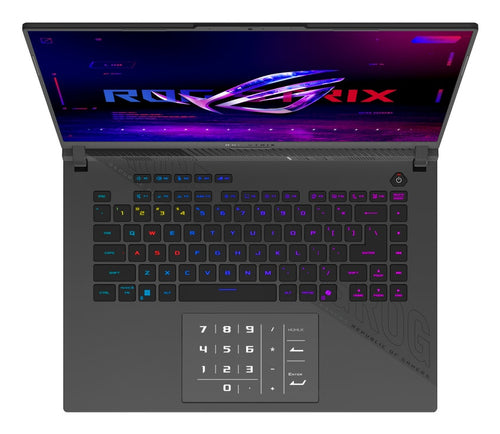 ASUS ROG Strix G16 Laptops AMD Ryzen™ 9 9955HX3D Laptop 40.6 cm (16") WQXGA 16 GB DDR5-SDRAM 1 TB SSD NVIDIA GeForce RTX 5070 Ti Wi-Fi 6E (802.11ax) Windows 11 Home Grey