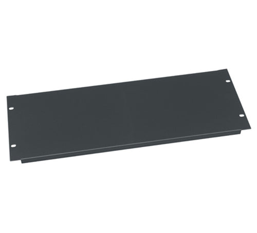 Middle Atlantic Products Blank Panel, 4 RU, Aluminum, Flanged