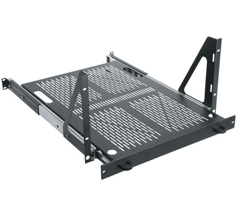 Middle Atlantic Products 4 RU Sliding Rackshelf, 23 Inches Deep