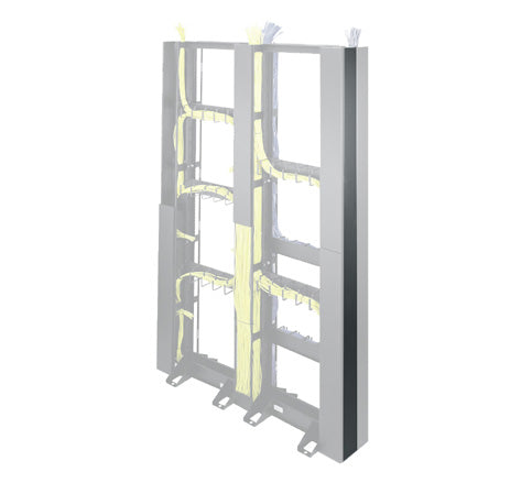 Middle Atlantic Products 45 RU End Cable Organizer