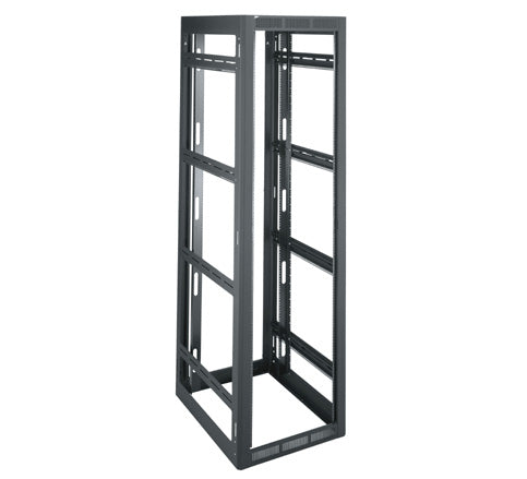 Middle Atlantic Products 44 RU WRK Series 24-1/4 Inch Wide Rack, 27 Inches Deep without Rear Door