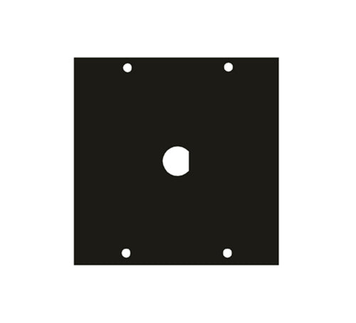 Middle Atlantic Products UCP Module, One 1/2" BNC Punchout