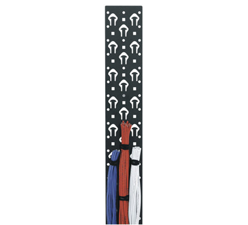 Middle Atlantic Products Lace Strip, 37 RU, 4.75"W, w/Tie Posts, 6 pc.