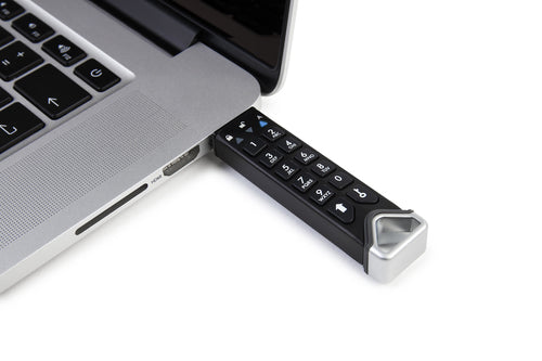 iStorage datAshur PRO2 32 GB | Secure Flash Drive | FIPS 140-2 Level 3 Certified | AES-XTS 256-bit hardware encryption | Password protected | Dust/Water-Resistant |