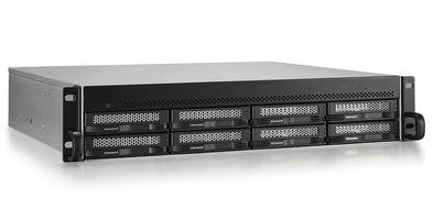 TerraMaster U8-500 PLUS NAS/storage server Rack (2U) Intel® Core™ i7 16 GB DDR5 0 TB Black