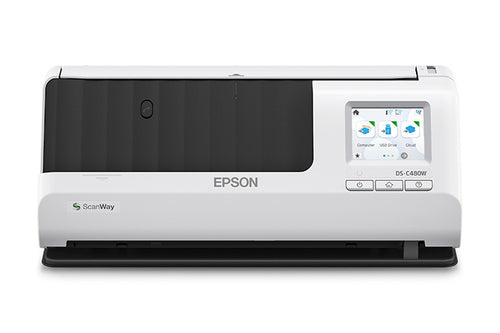 Epson DS-C480W Sheet-fed scanner Black, Grey