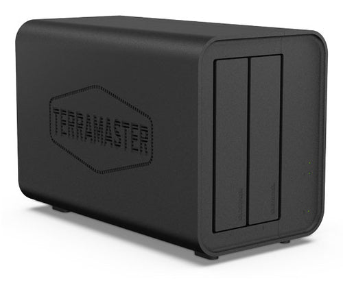 TerraMaster D5 HYBRID disk array Desktop Black