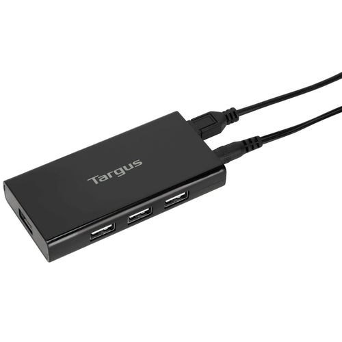 Targus ACH215TT interface hub USB 2.0 Black