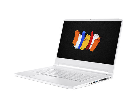 Acer ConceptD CN715-71-73A9 Intel® Core™ i7 i7-9750H Laptop 39.6 cm (15.6") 4K Ultra HD 32 GB DDR4-SDRAM 1 TB SSD NVIDIA® GeForce RTX™ 2080 Wi-Fi 5 (802.11ac) Windows 10 Home White