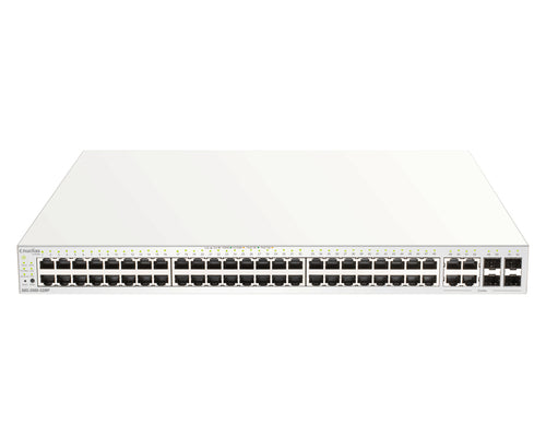 D-Link 52-Port Gigabit PoE+ Nuclias Smart Managed Switch including 4x 1G Combo Ports, 370W
