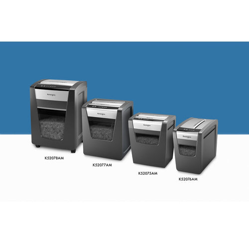 Kensington K52078AM paper shredder Micro-cut shredding 58 dB Black, Silver