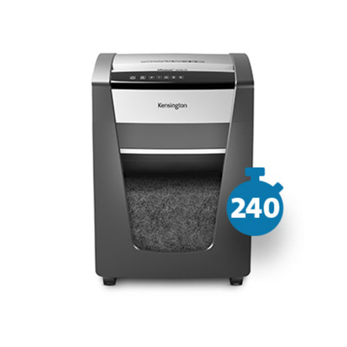 Kensington K52078AM paper shredder Micro-cut shredding 58 dB Black, Silver